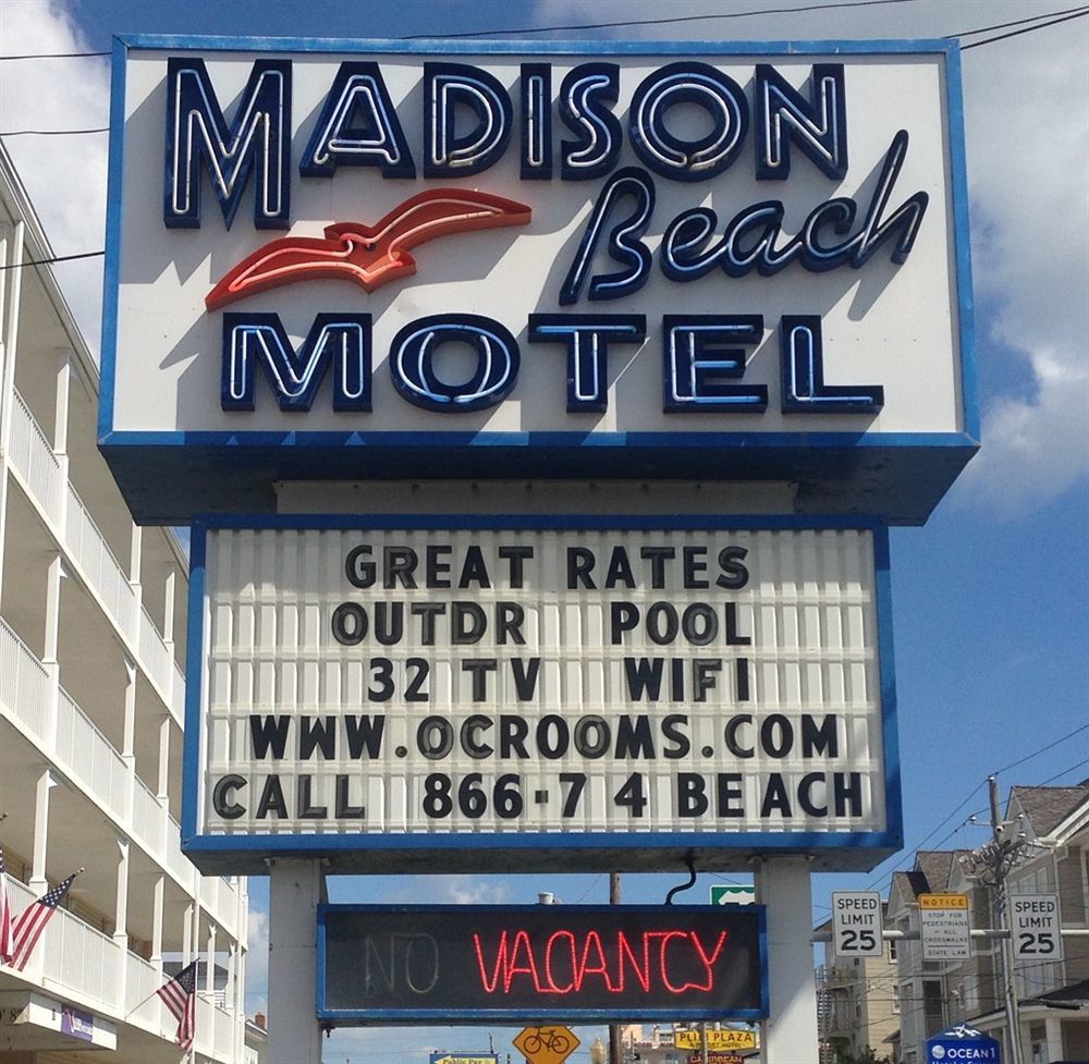 Madison Beach Motel Ocean City Exterior photo